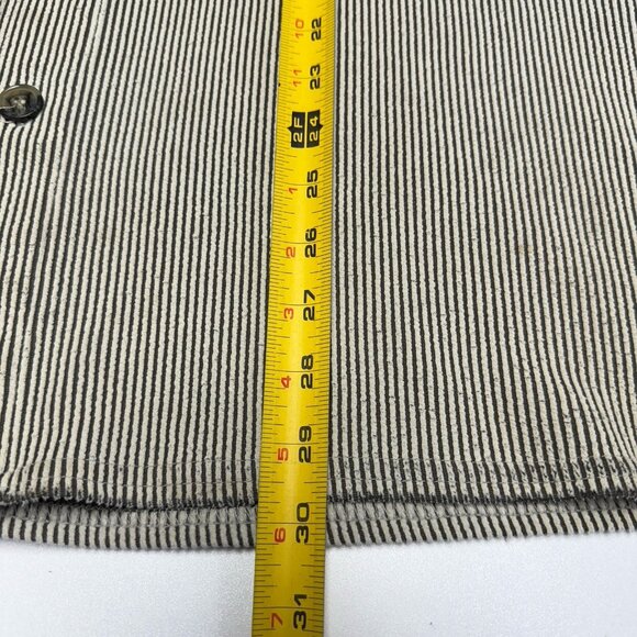 Vintage BC Ethic Lounge Shirt Men’s 2XL 26.5x29.5 Long Sleeve Corduroy Shacket - Picture 16 of 16